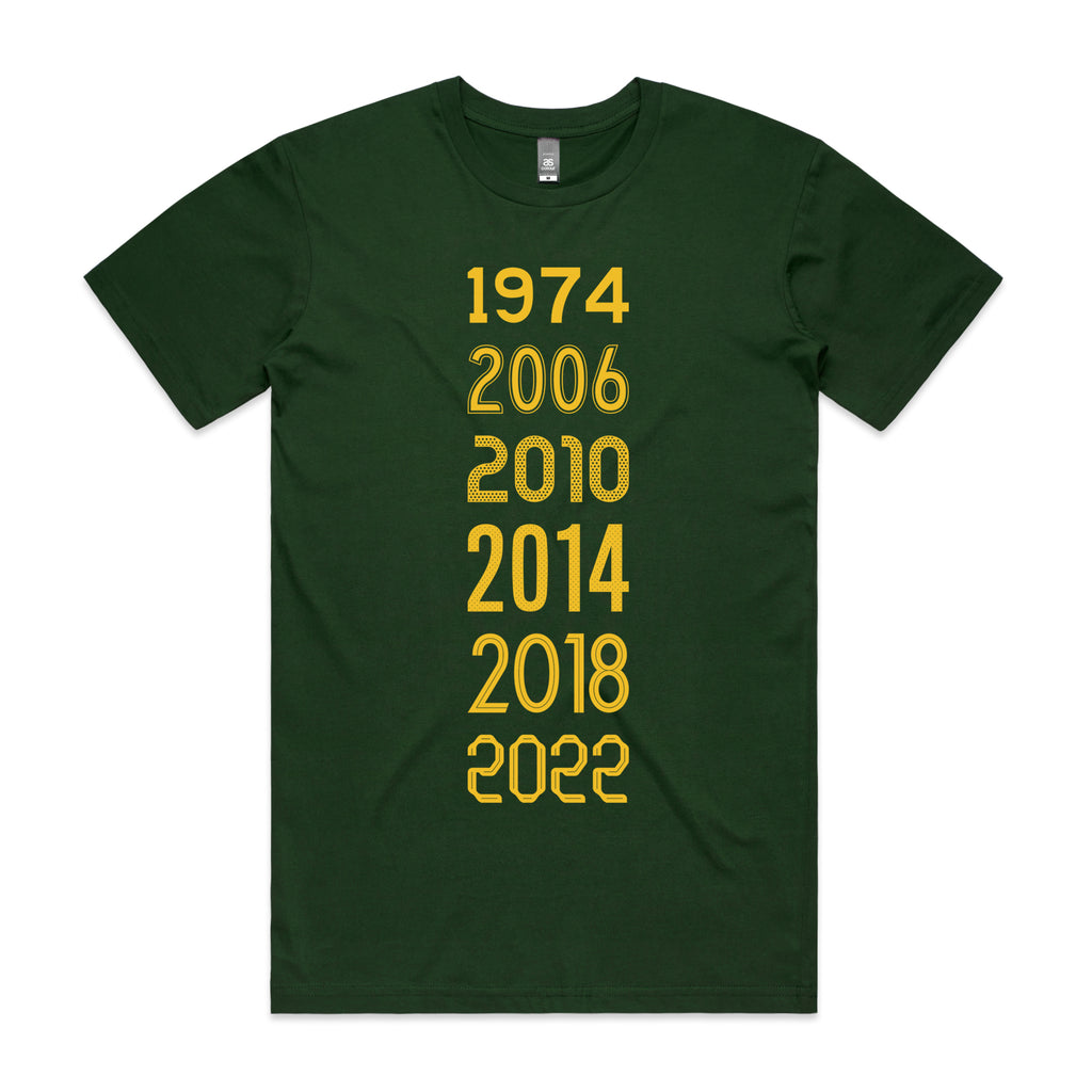 Australia Six World Cups T-shirt